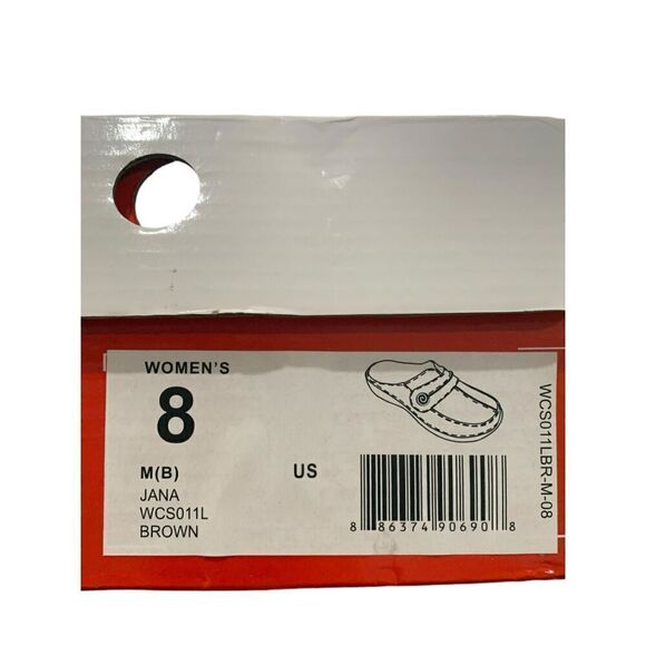Propet Jana women’s Leather Mules Size 8 New With Box - Picture 6 of 6
